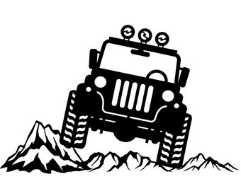 Download Jeep Cricut Etsy PSD Mockup Templates