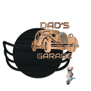 Dad's Garage Wall or Door Sign Laser Cut File. Dad's Garage Signs , Svg ...
