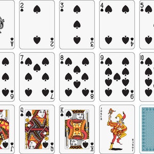 Playing Cards Set Vector, Playing Cards Svg Printable or Laser Cut File ...
