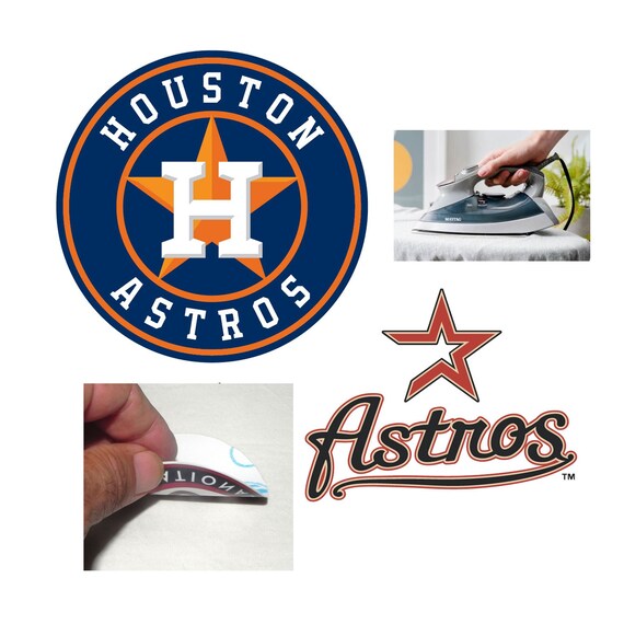 Houston Astros Iron on Transfer. Houston Astros Logo Transfer. Etsy
