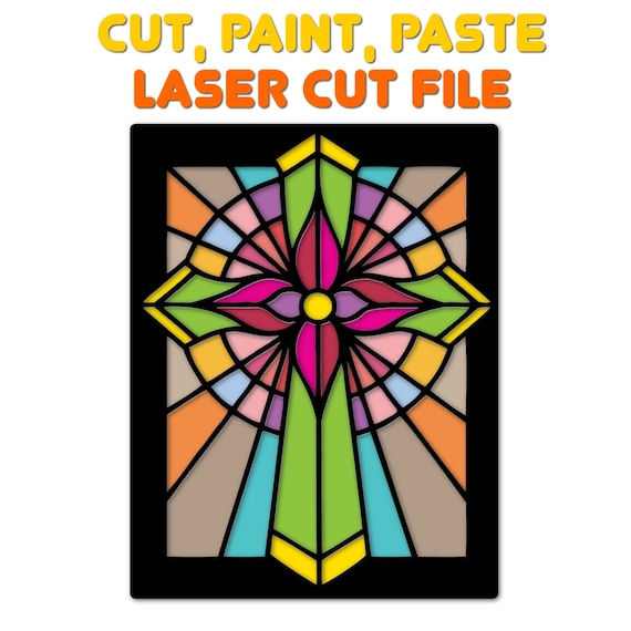 Laser cut stained glass deals