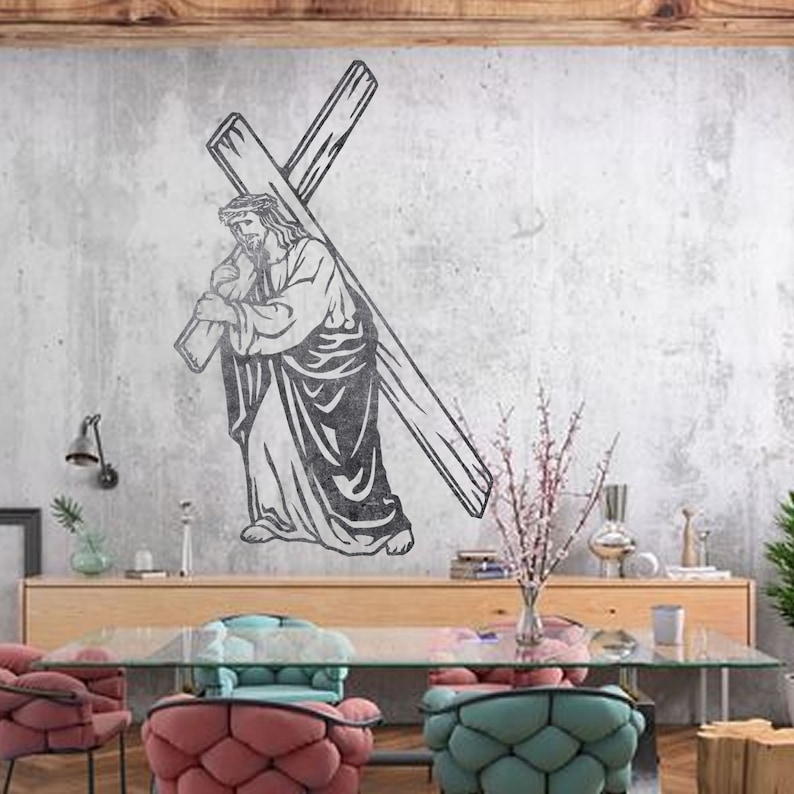 Laser Cut Stations of the Cross Wall Art. Decoration Wall. Etsy