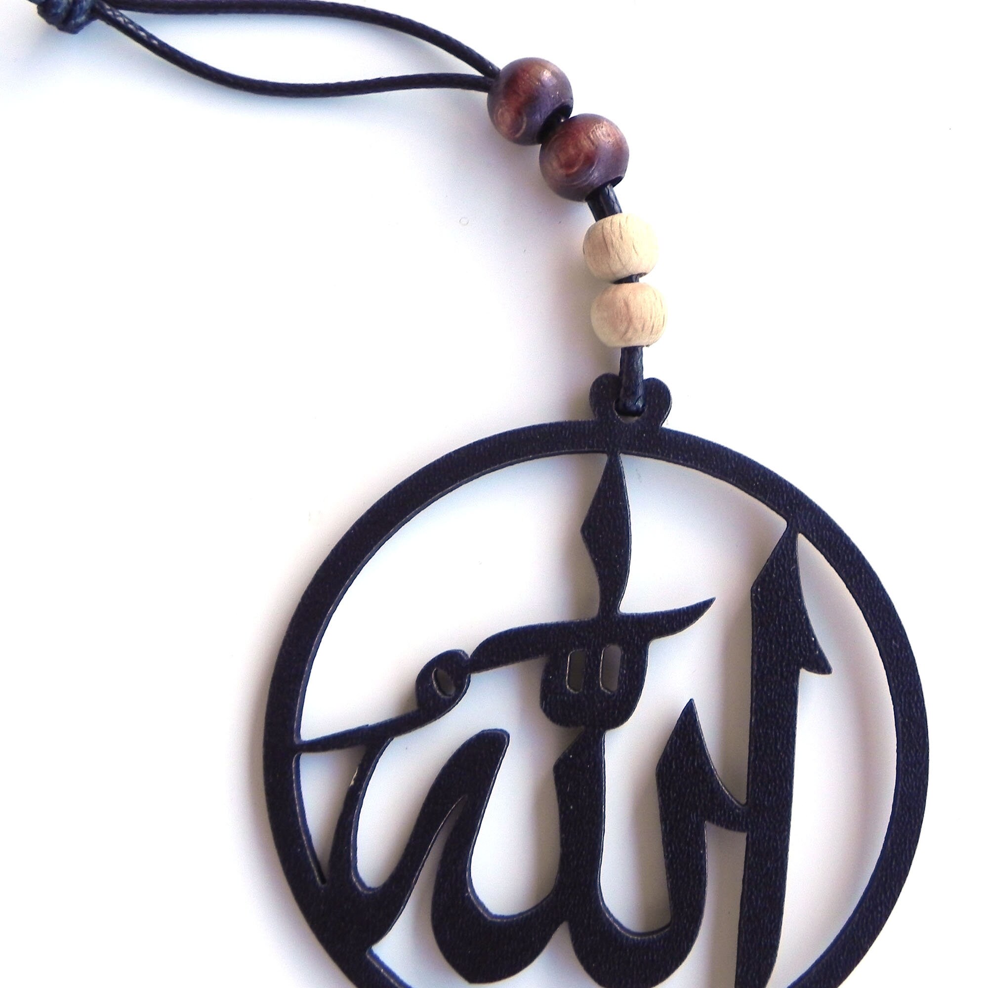 Allah car hanger car ornament Mirror Accessories. wood Etsy