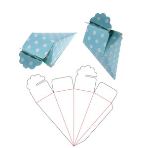 plantilla de corte de caja de regalo, formato de archivo SVG, Ai, PDF, cdr, dxf. Plantilla de caja personalizable lista para cortar. Archivo cricut. Dibujo escalable.
