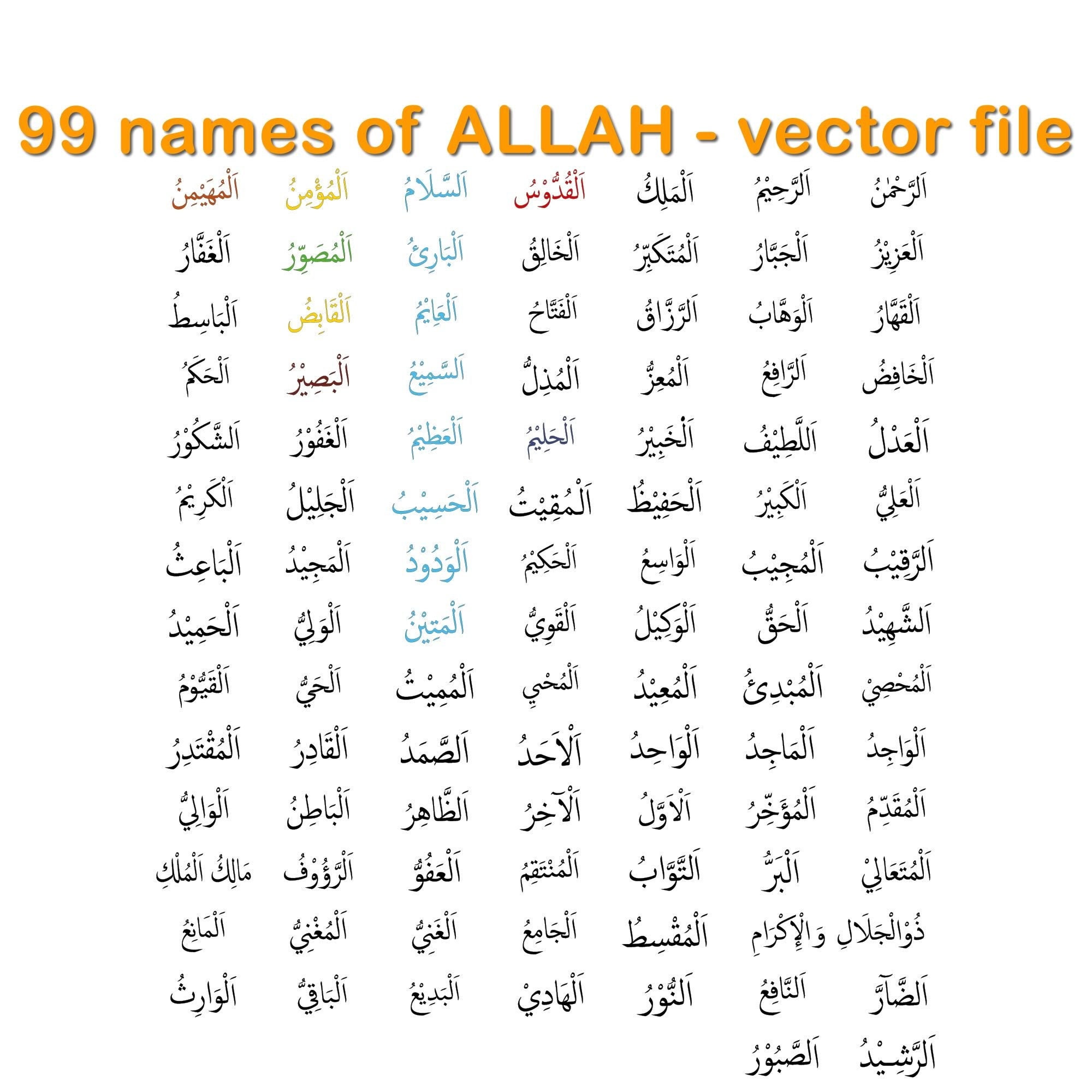 99 names of allah in bangla pdf 99 names of allah in bangla pdf