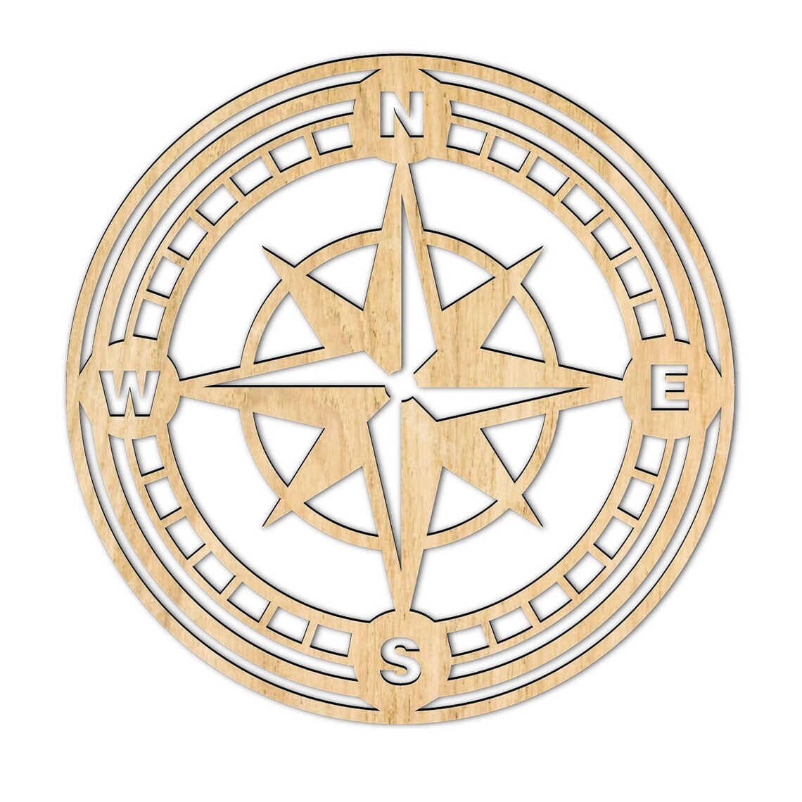 Laser Cut Compass. Laser Cut Compass File With Layer Option. Cricut Cut ...