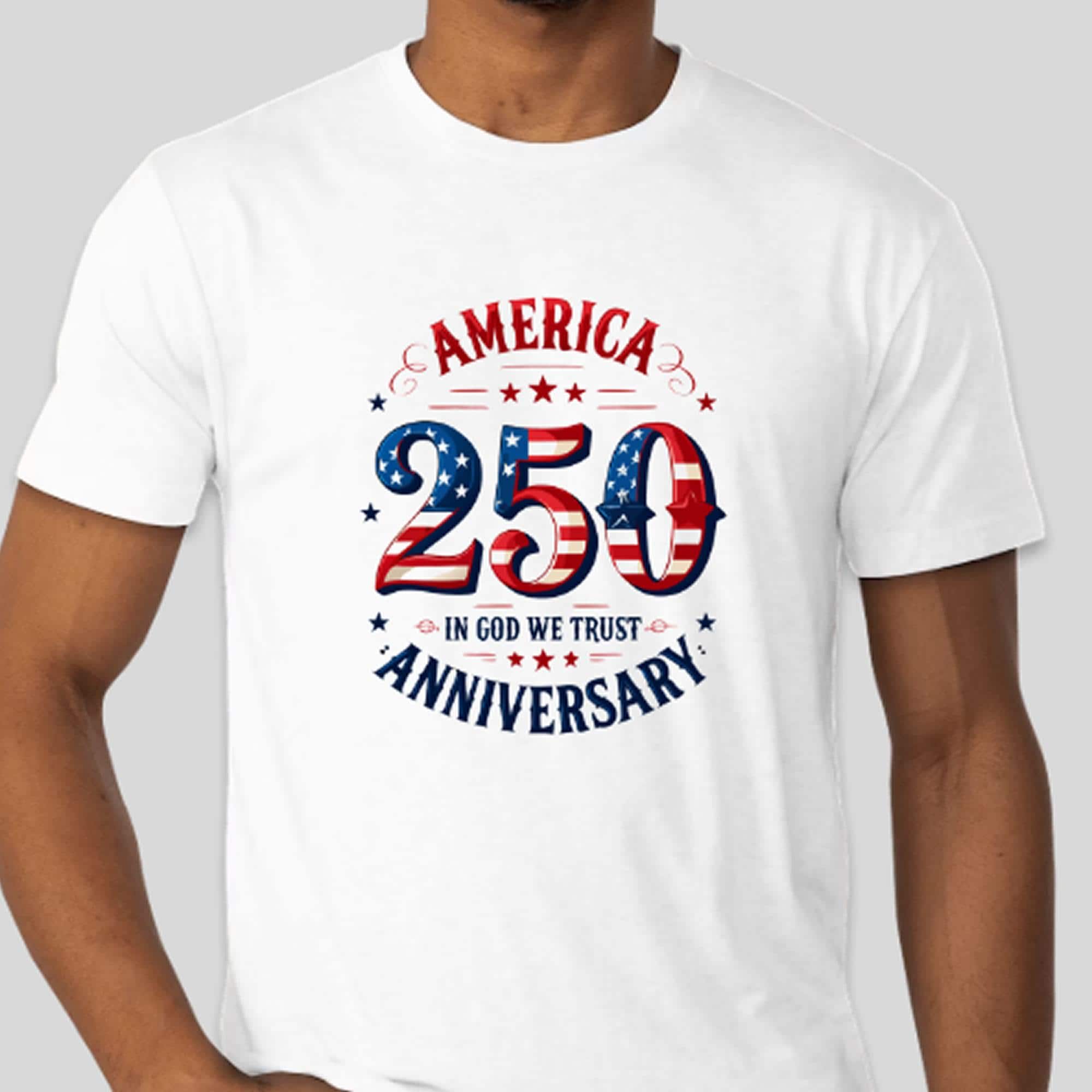 250th Anniversary, In God We Trust ready edition for patriots, 250th Anniversary In God We Trust Banner,mug, pillow,t shirt. vector file