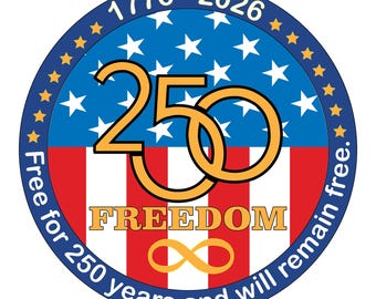 America 250th Anniversary. SVG, cdr, pdf Vector files, 250th Anniversary 1776 - 2026 Patriotic mug, pillow,t-shirt. Freedom america. SVG PNG