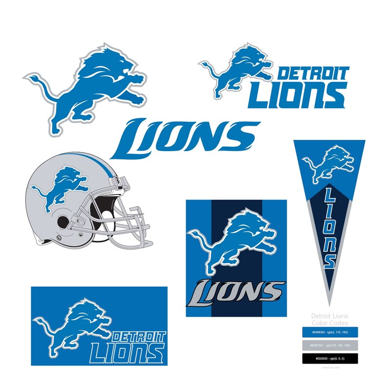 Free Free 153 Vector Detroit Lions Svg SVG PNG EPS DXF File
