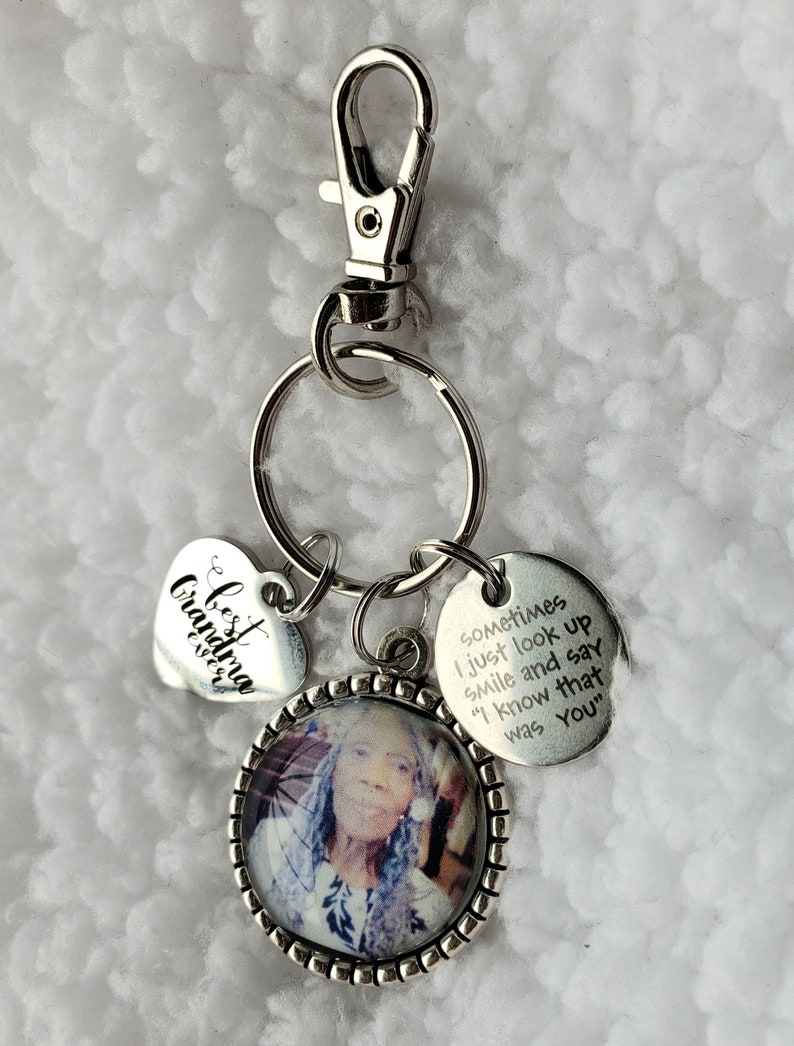 Photo Tribute Key Ring