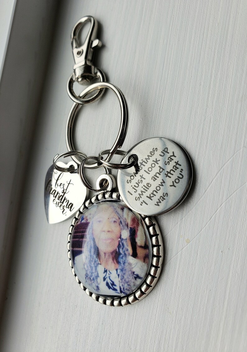 Photo Tribute Key Ring