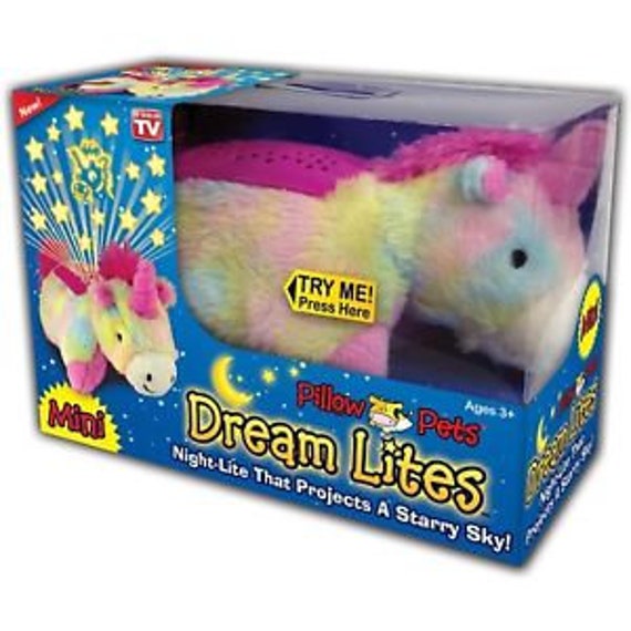 As Seen On Tv Dream Lites Mini Pillow Pet Characters May Vary Etsy
