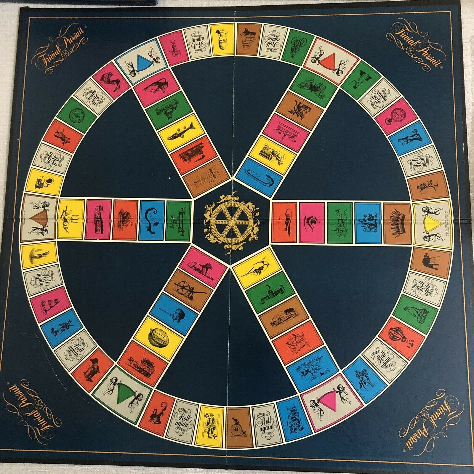 Vintage Trivial Pursuit Genus Edition 1981 Master Board Game Etsy
