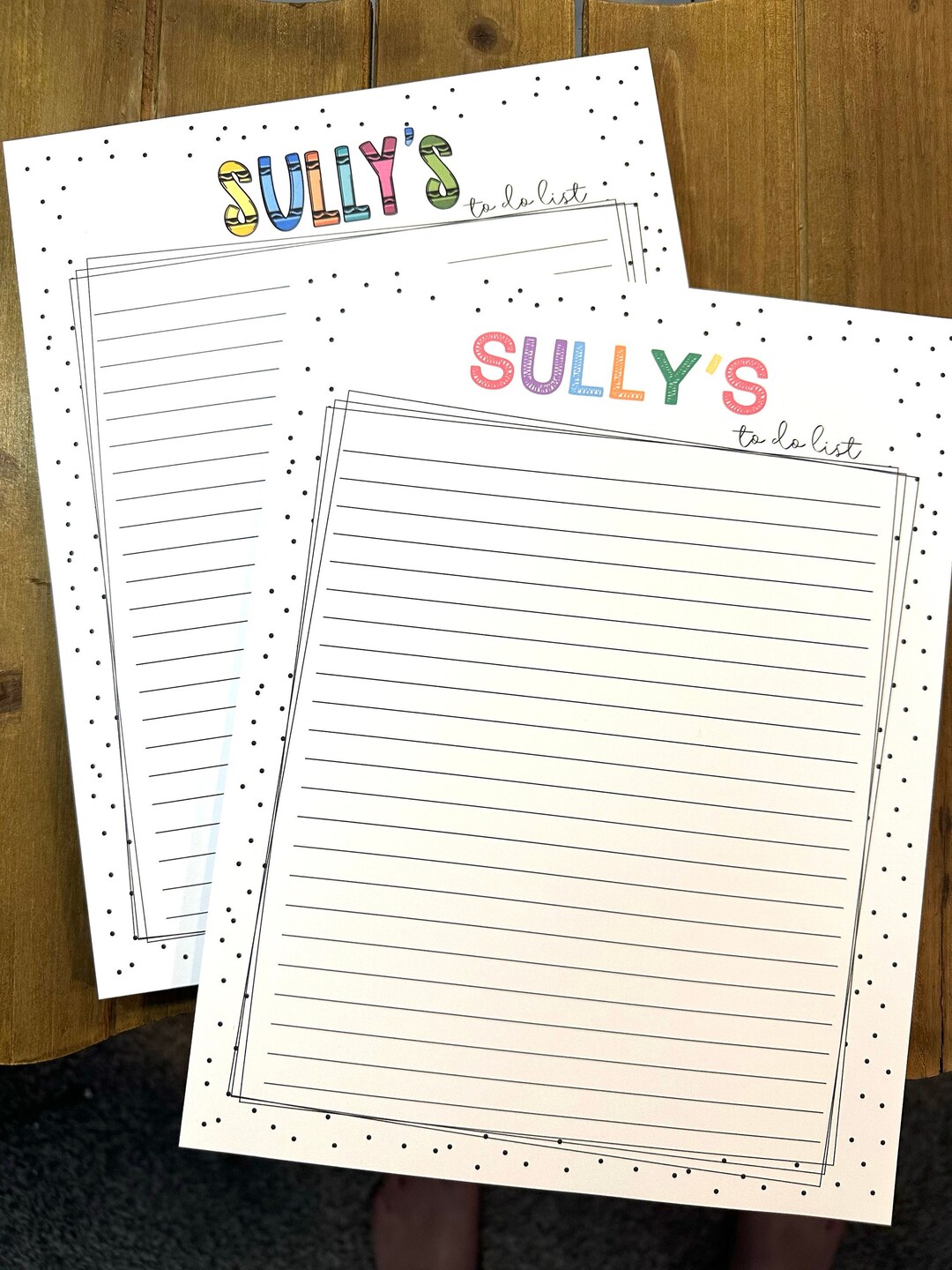 Personalized Teacher Notepad | Custom To-do List Tablet - Etsy