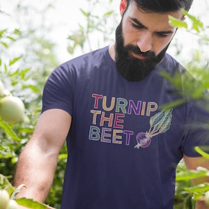 Nabo la camisa de remolacha, camisa vegetariana, regalo vegano para ella, regalo para jardineros, camisa de remolacha, juegos de palabras de comida, camiseta vegana divertida, camisa foodie