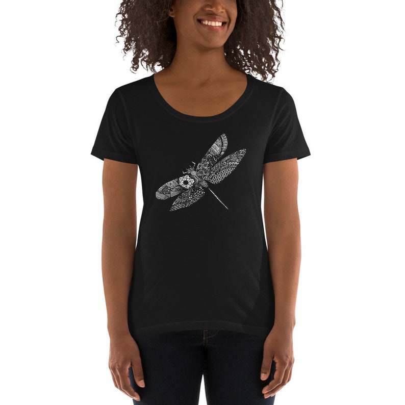 Dragonfly Shirt / Dragonfly Tee / Ladies Shirt / Dragonfly image 0