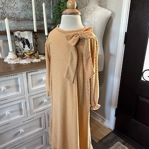 harvest gold dress Madeleine