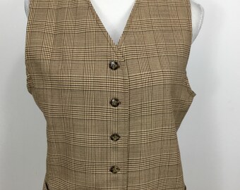 Vintage Norton McNaughton Vest Sz 12