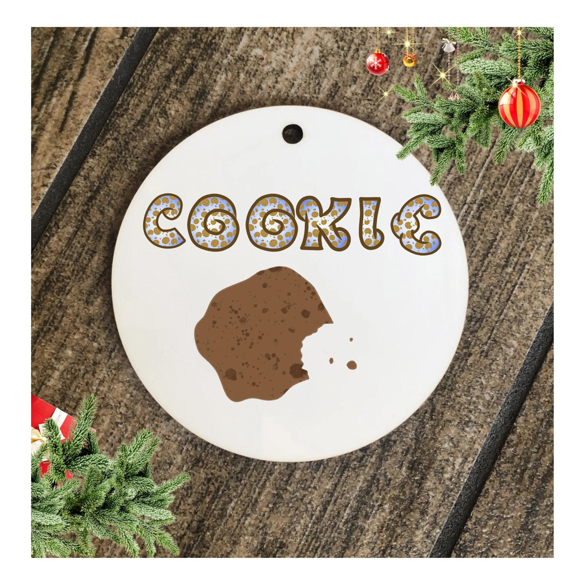 Chocolate Chip Cookie Font Alphabet Cookie PNG Clipart Etsy