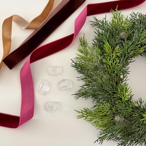 Clear Command Hooks for Mini Wreaths – Cabinet & Indoor Hanging Hooks