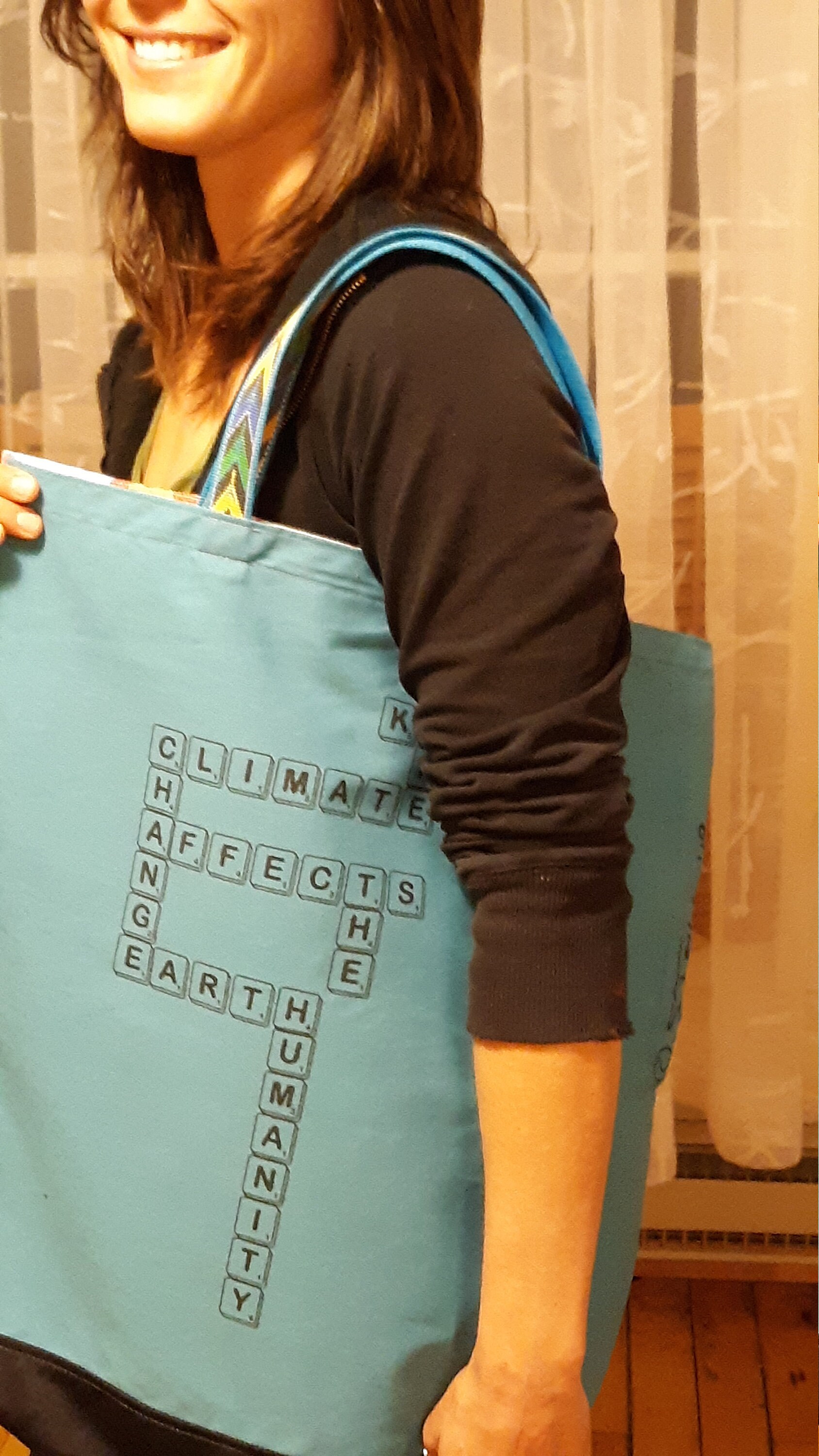 Save the tote/bag with environmental message Etsy