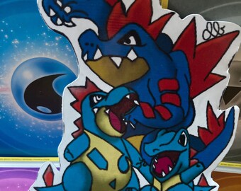 Totodile Fan Art Etsy