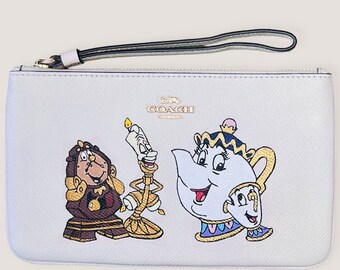 Beauty and the Beast Coach Wristlet - Etsy