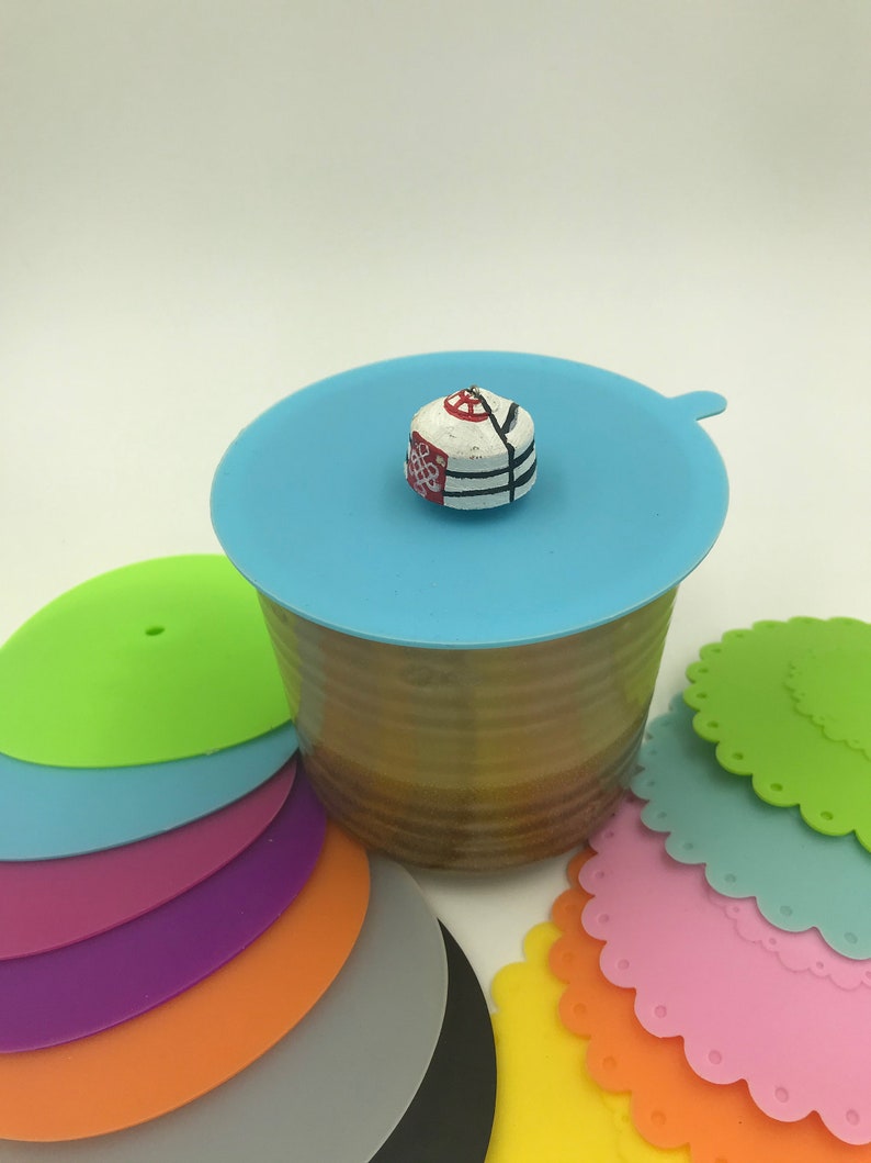 Yurt/ger Mug Covers 1 Each. Silicone Mug Lid Cups Cover Etsy