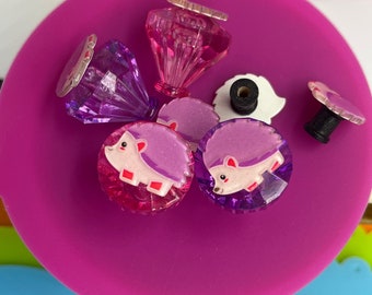 Gorgeous Hedgehog! 1 each. Silicone mug lid, cup cover, topper, top, cozy, outdoor bug guard, protector, tea/coffee connoisseur, wine lover