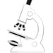 MICROSCOPE Enamel Pin / Science Gift / Scientist / Stem / Laboratory ...