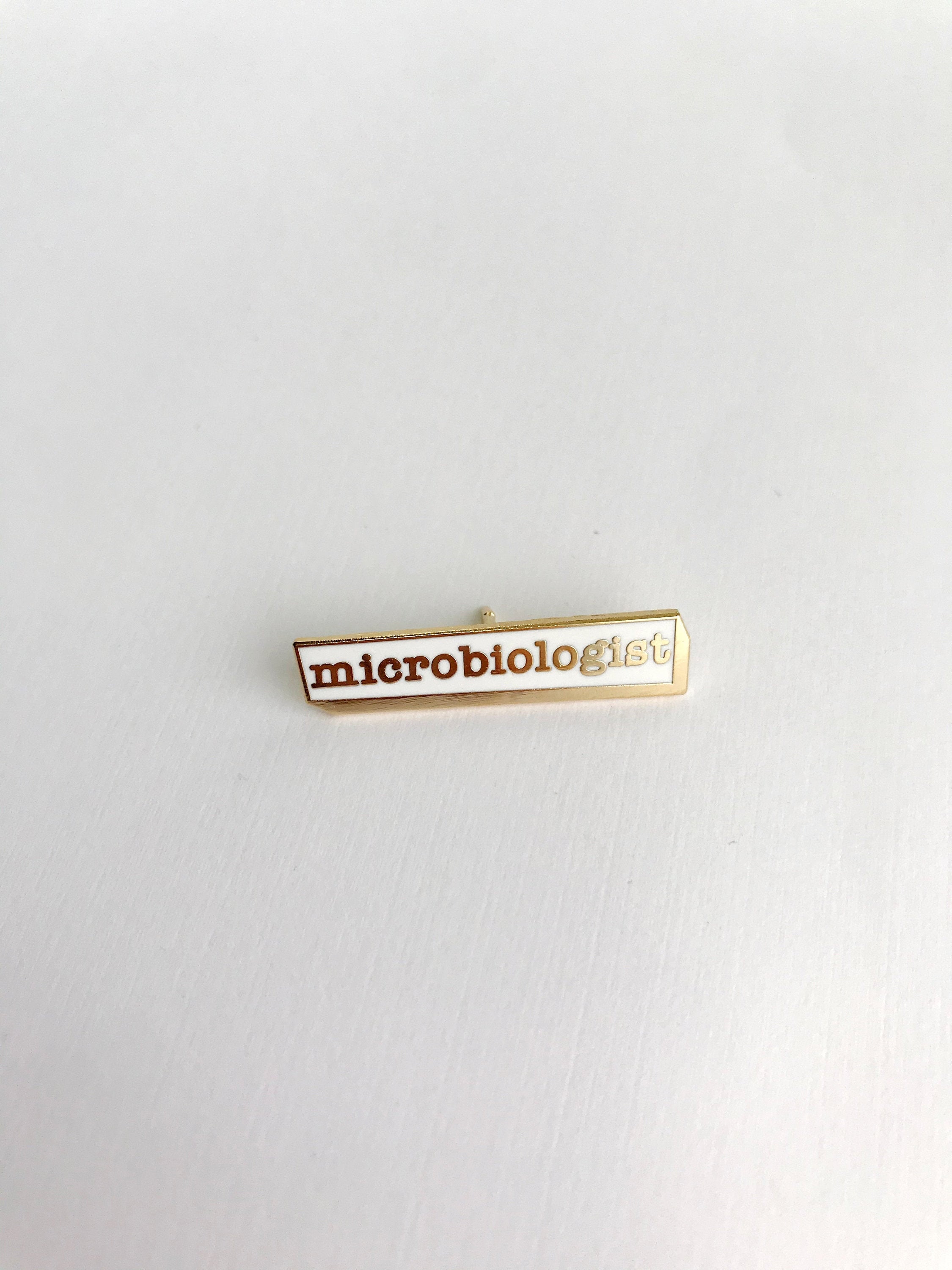 Microbiologist Enamel Pin / Microbiology / Science Gift / Scientist ...