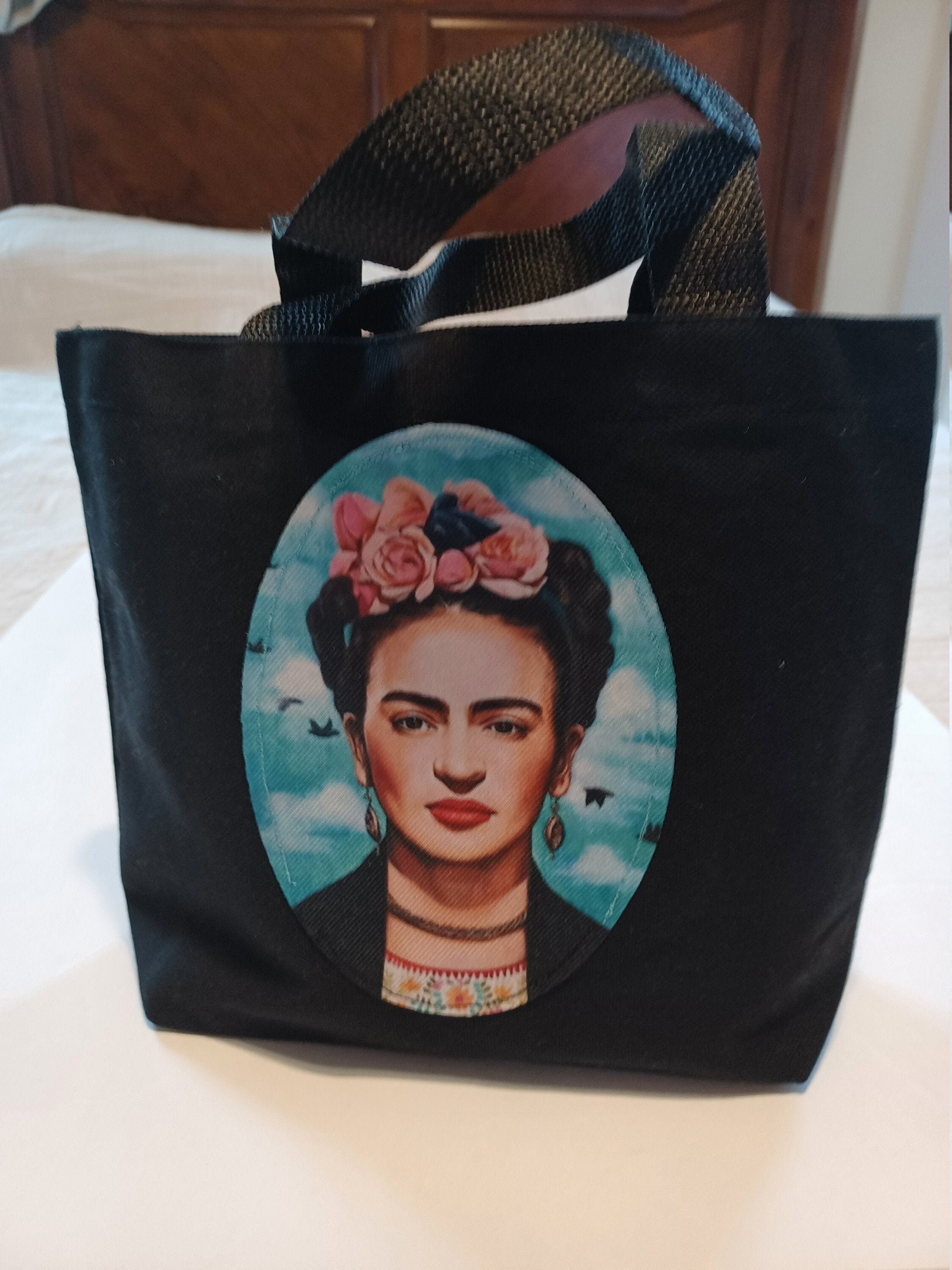 Frida Kahlo Tote Bag Frida Tote Bag Canvas Tote Bag Etsy