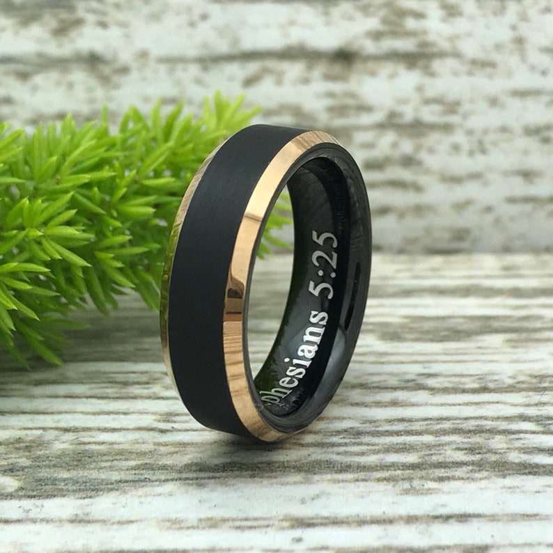 6mm His and Hers Tungsten Wedding Rings Matching Couple Ring Etsy