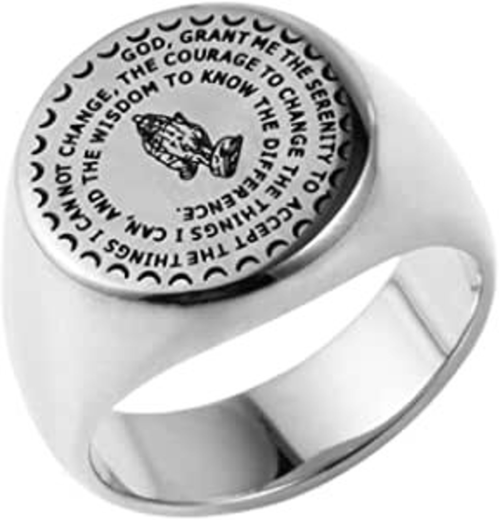 Ring Bible Verse Prayer Ring Christian Jewelry Gold Etsy