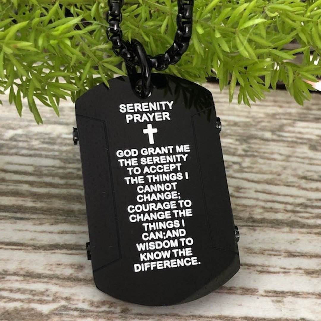 Buy Religious Chritian Bible Christ Cross Dog Tag Bible Verse Black Stainless Steel Pendent For Men And Women Online At Best Prices In India - Foto 8