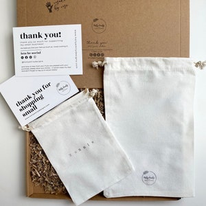 personalised gift bag and plain gift bag. these can be added to item as a gift