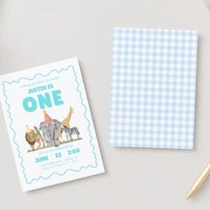 Party Animal Birthday Invitation