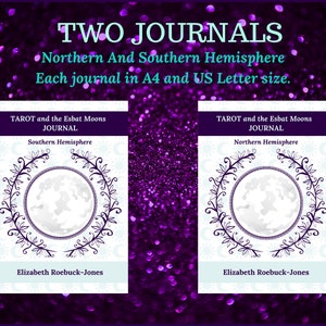 Tarot and the Moon journal PLUS the Esbats, for Baby Witches Instant Download PDF A4 and US Letter size. image 3