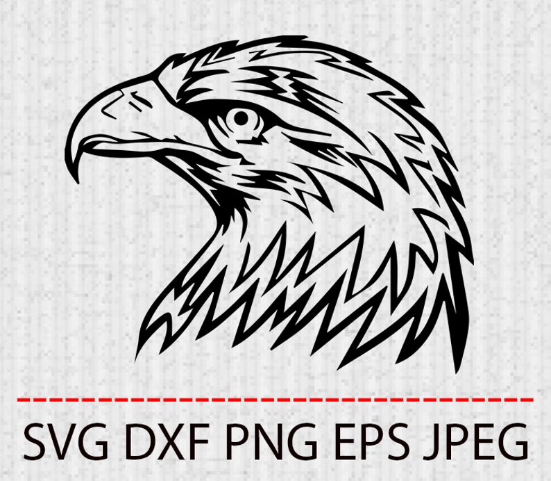 Download SVG Eagle clipart tattoo Vector Layered Cut File ...