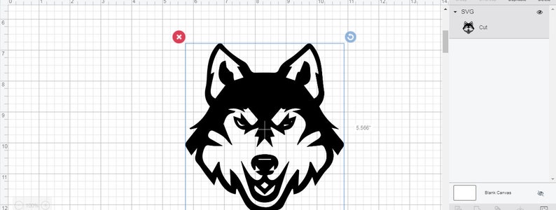 SVG WOLF head clipart tattoo Vector Layered CutFile ...