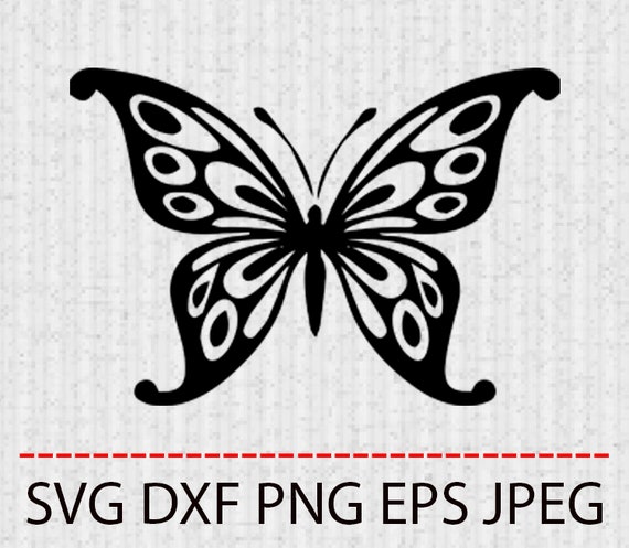 Download Free Svg Butterfly Clipart Tattoo Vector Layered Cut File Etsy SVG Cut Files