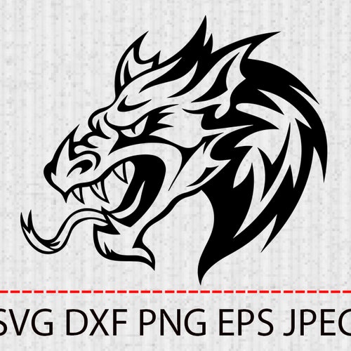 Sleeping Dragon Svg Cut File Vector Design Dragon Digital | Etsy
