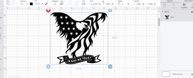 Download SVG Eagle head clipart tattoo Vector Layered Cut File | Etsy