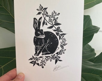 Blackberry Rabbit - Etsy