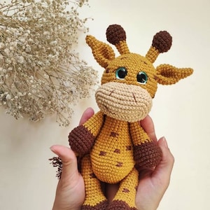 Crochet PATTERN Bailley giraffe, amigurumi giraffe pattern, digital document