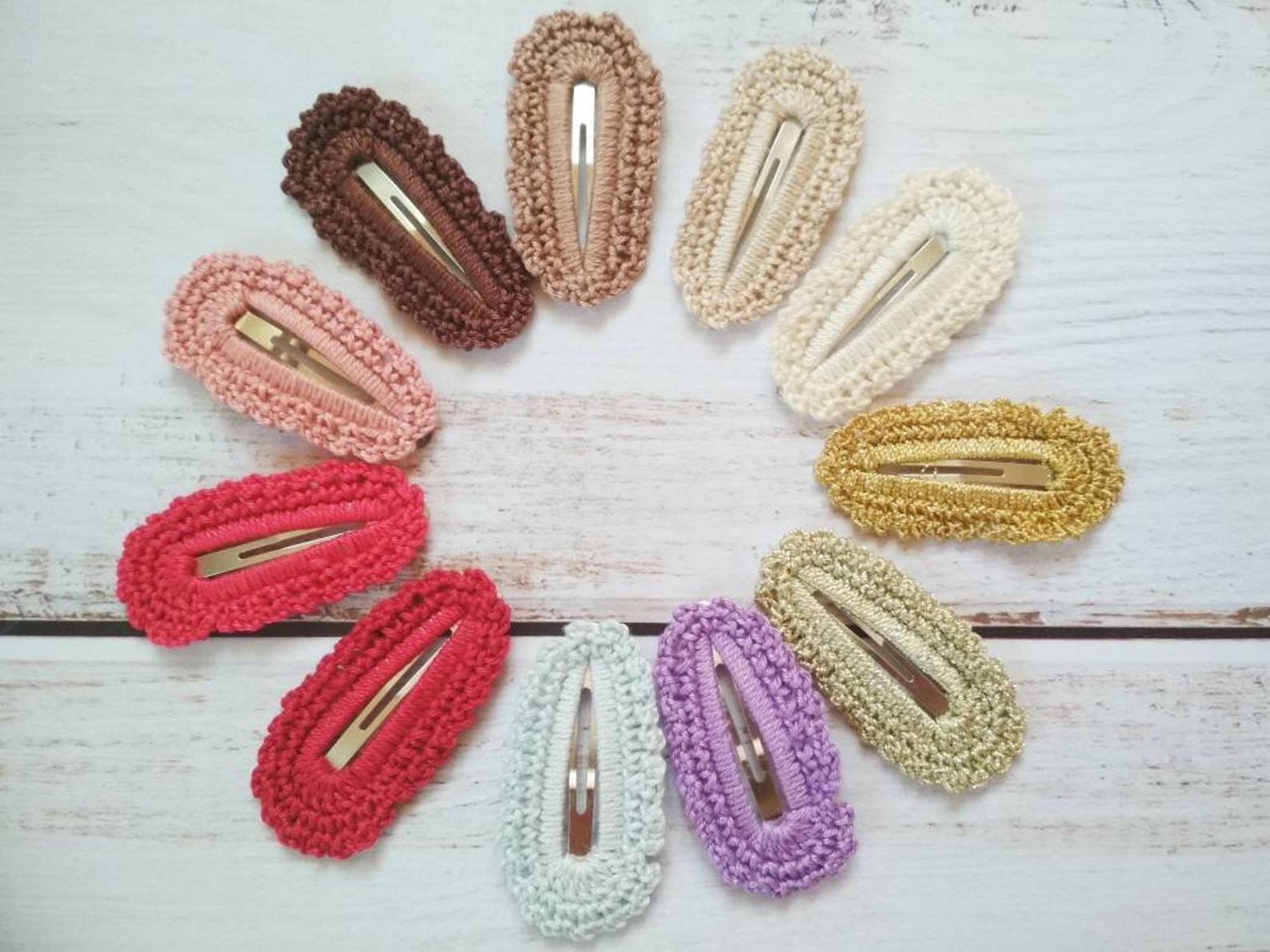 Snap clips Mini hair clipstiny hair snap clips for infant Etsy