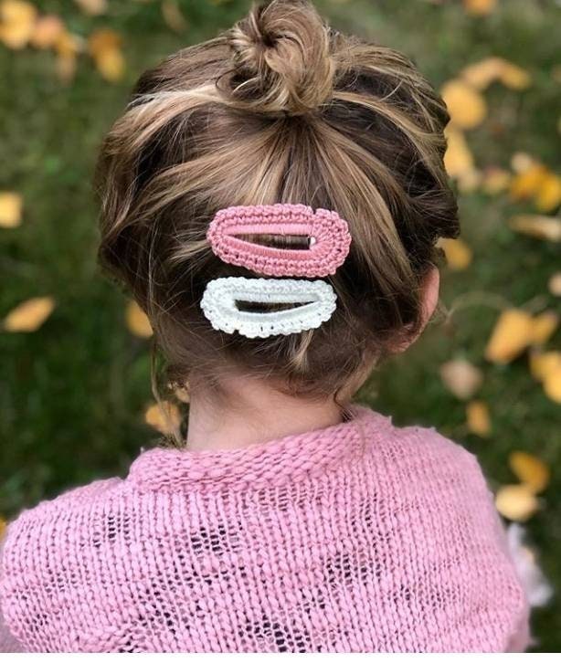 Snap clips Mini hair clipstiny hair snap clips for infant Etsy