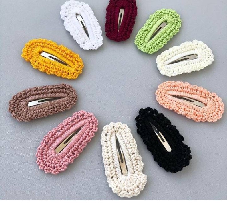 Snap clips Mini hair clipstiny hair snap clips for infant Etsy