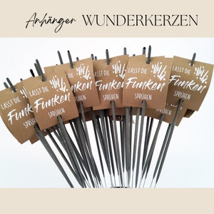 Wedding decoration sparkler pendants | Vintage wedding | Kraft paper look | Sparkler holders | Let the sparks fly signs