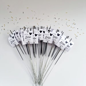 Wedding Decoration Pendant Hangtags Labels for Sparklers Wedding 50 Pieces